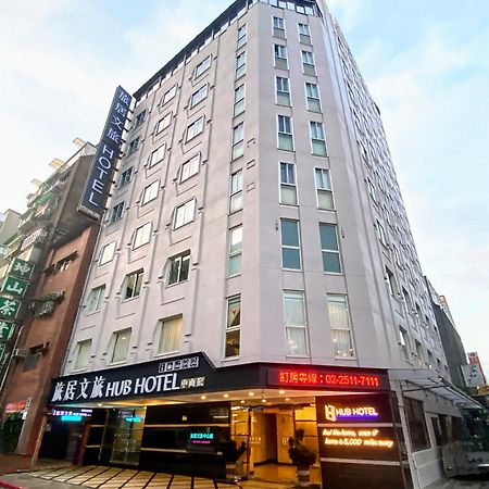 Hub Hotel - Zhongshan Branch Taipéi Exterior foto